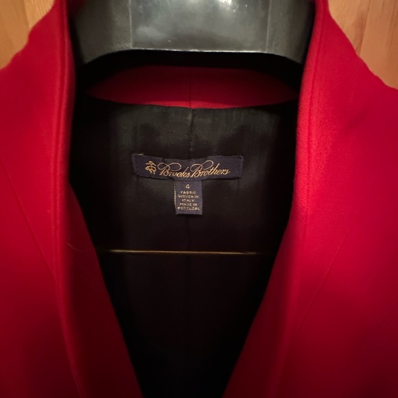 Brooks Brothers Zac Posen collection red blazer - Picture 2 of 8